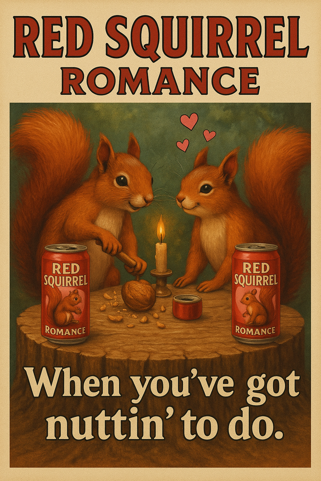Red Squirrel creative campaign