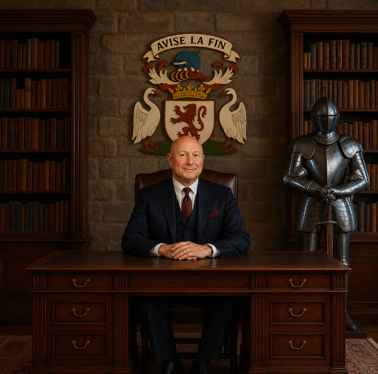 Ross Kennedy in the House of Shirzan office