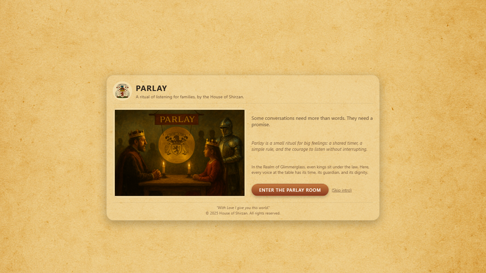 Parlay — Ritual of Listening